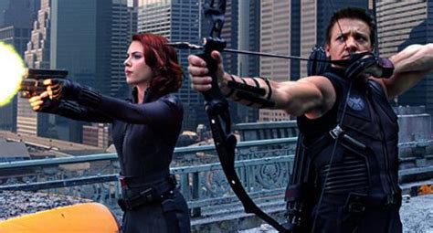 Black Widow And Hawkeye ♥ Black Widow Movie Hawkeye Jeremy Renner