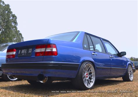 Volvo 940 A Beautiful Blue Volvo 940 Taken During Indonesian Volvo