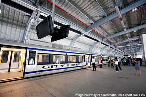 Suvarnabhumi Airport Link Railway Technology
