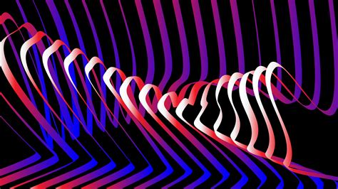 Purple Red And Blue Lines 4k Hd Abstract Wallpapers Hd Wallpapers