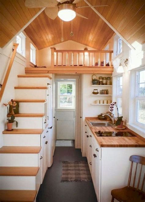 40 Clever Tiny House Kitchen Design Ideas En 2020 Plans De