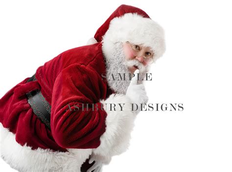 Santa Overlay For Photoshop Etsy Canada