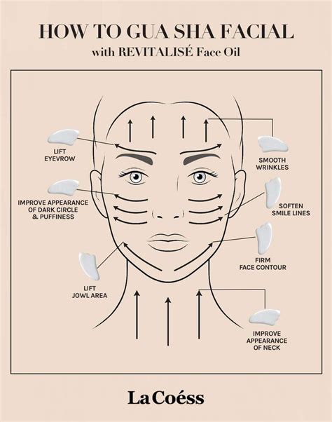 Gua Sha Step By Step Tutorial Facial Routine Skincare Skin Care Routine Facial Skin Care