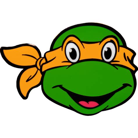 Ninja Turtle Michelangelo Face
