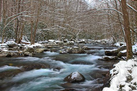 Winter Mountain Stream Photograph By Shari Jardina Fine Art America