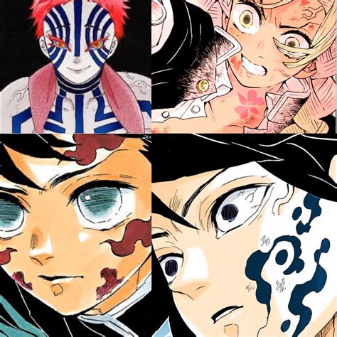 Th/en • upper moon 3 • affiliation : Akaza vs muichiro,mitsuri,giyuu, and later on obanai | Fandom