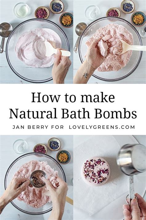 How To Make Bath Bombs With Natural Ingredients Lovely Greens