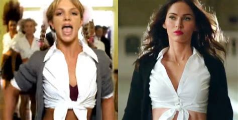 megan fox le rinde tributo a britney spears en las tortugas ninja 2