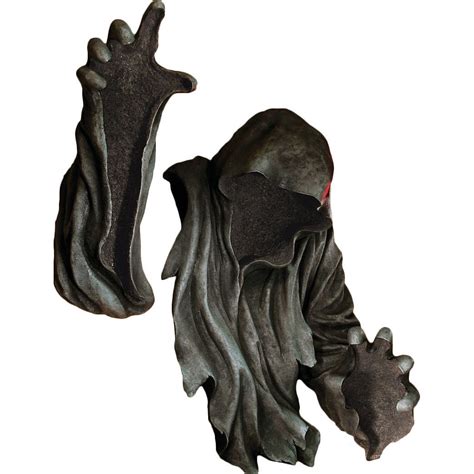 Grim Reaper Angel Of Death Wall Hanging Statue Scary