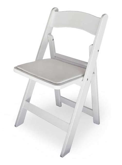 Choosing the best lightweight camping chair australia 2021. Wollongong Party Hire | White Padded Folding Chair