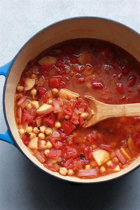 Simmer for about 20 minutes on low heat. Moroccan Chickpea Soup - I Heart Vegetables