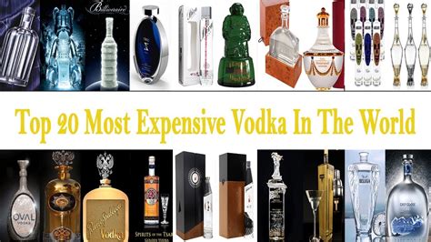 At the beginning of our list, we have the french vodka that is. Top 20 Most Expensive Vodka In The World - YouTube