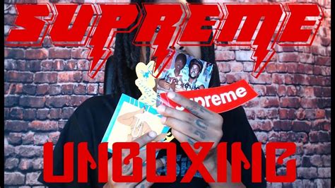Supreme Unboxing Ill Be Back Youtube