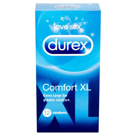Preservativi comfort xl e xxl. DUREX COMFORT XL EXTRA LARGE CONDOMS | Durex Site UK