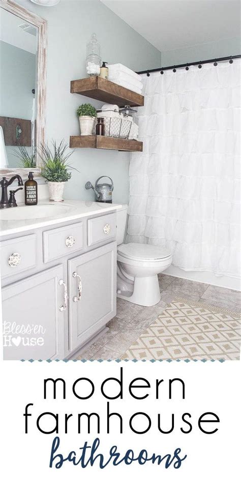 bathroom ideas inspired by joanna gaines and fixer upper
