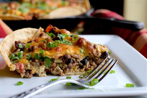 Tex Mex Taco Pie What The Forks For Dinner