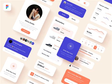 Free App User Interface Elements Figma