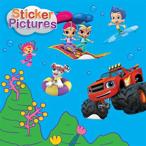 Nick Jr Sticker Pictures Games Gamesxh