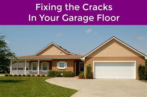 Cracks in the floor are due to uneven settlement, poor soil underneath, inadequate reinforcing… a lot of things. How to Repair Cracks In Your Garage Floor - Garage Door ...