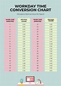 FREE Time Conversion Charts Template - Download in Excel, PDF, Google ...