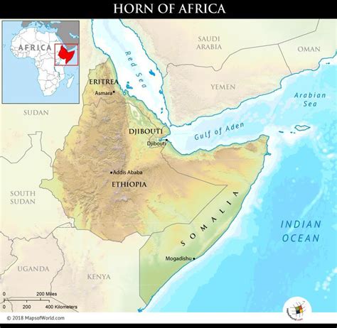 What Region Is Called The Horn Of Africa Answers Horn Of Africa