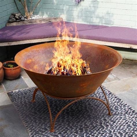 Explore the widest collection of home decoration and construction products on sale. Arizona 94 Cast Iron Rust Fire Pit | Milkcan Outdoor ...