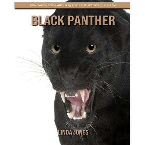 Black Panther Fun Facts Book About Black Panther For Children