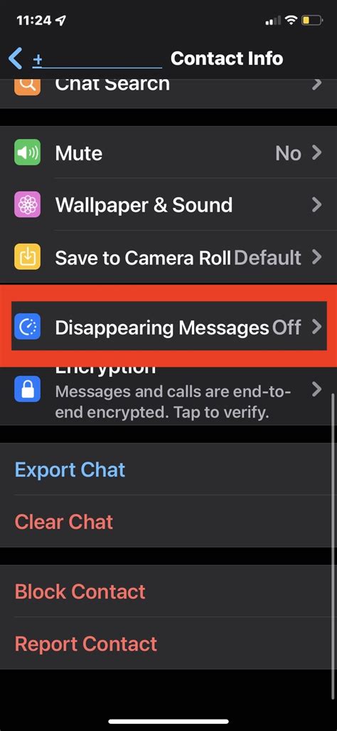 How To Enable Disappearing Messages In Whatsapp On Iphone