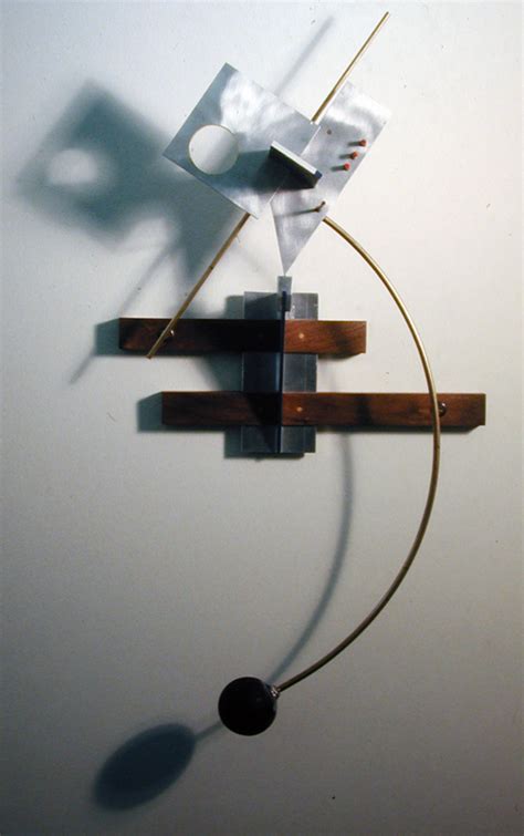 Eastern Illinois University Jeff Boshart Metal Balancing Sculpture