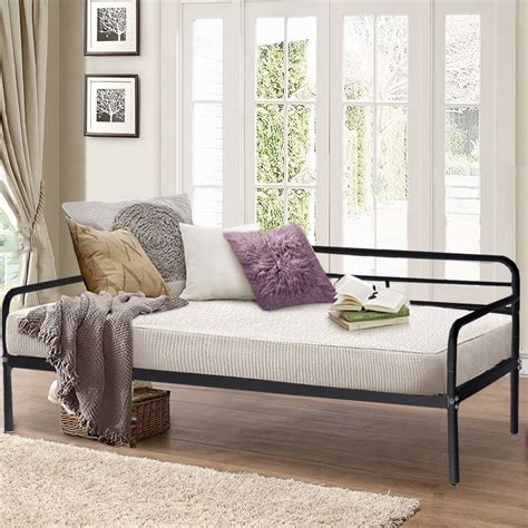 Daybed Frame Twin Metal Daybed Platform Bed Heavy Duty