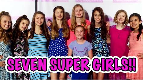 live seven super girls at disney world youtube