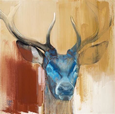 Abstract Deer Painting At Explore Collection Of