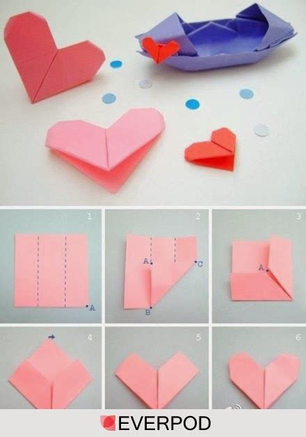 In just 3 easy steps, you'll learn how to cut a heart out of paper. Easy and Simple Ways How to fold origami paper Heart ...