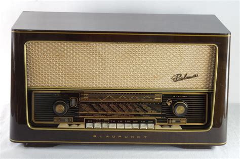Vintage German Tube Radio Blaupunkt Palma 2435 From 19571958 4