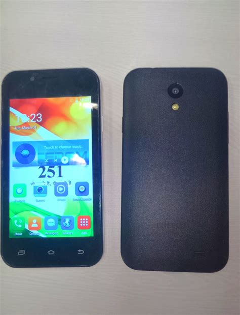 First Real Photos Of Freedom 251 Worlds Cheapest Smartphone At Rs 251