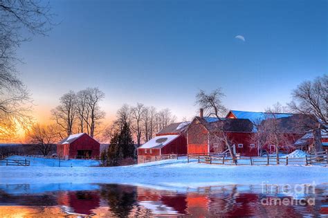 Winter In New England Photograph By Michael Petrizzo
