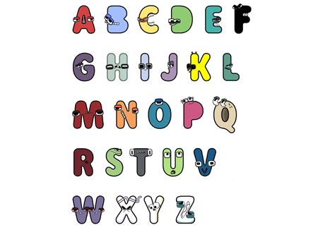Alphabet Lore But With The Roger Font By Aidasanchez0212 On Deviantart