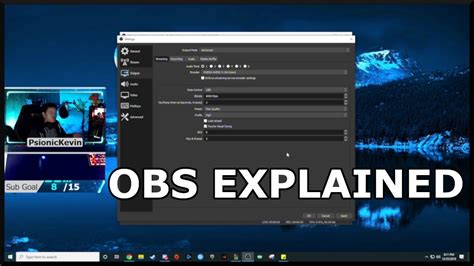 BEST OBS Settings For Single PC Streaming OBS Optimization 101 YouTube