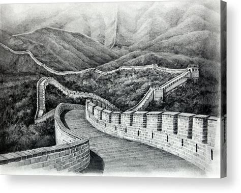 Great Wall Of China Drawing At Explore Collection
