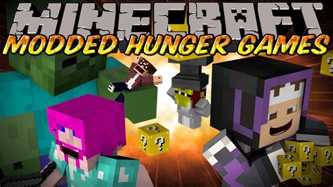 Minecraft Modded Hunger Games Lucky Block Mod Youtube