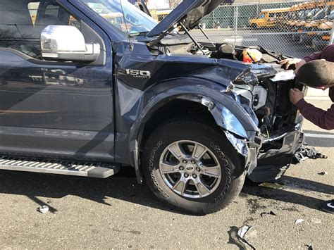 Wrecked My Supercab Today Front End Hit Ford F150 Forum Community
