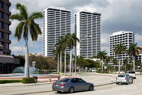 Trump Plaza In Downtown West Palm Beach Skyline Photograph By Bill Cobb