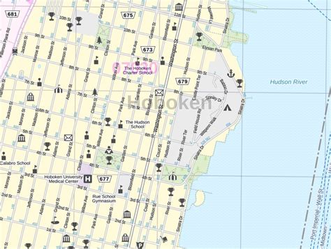 Hoboken Nj Map