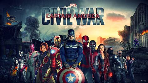Captain America Civil War Wallpapers Wallpaper Cave