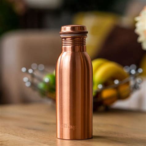 According to researchers, storing water in a copper bottle could improve your invulnerable framework, help absorption, decline wound recuperating times, and even lift your tan. Copper Water Bottle | Reusable & Eco Copper Drinking Bottle UK