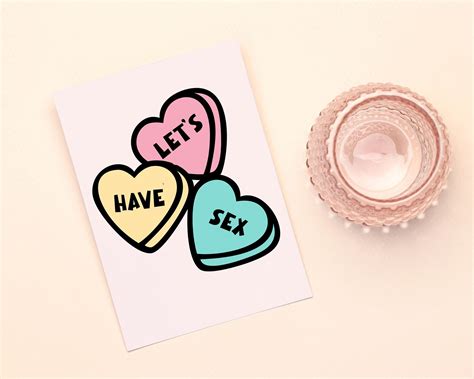 Candy Hearts Let S Have Sex Valentine S Day Etsy