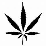 Pictures of Marijuana Stencil