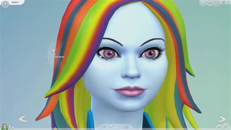 Rainbow Dash My Little Pony Equestria Girl Cas The Sims 4 Create A