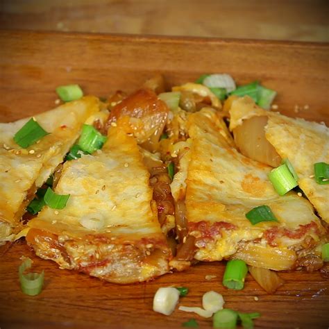 Kimchi Quesadillas Recipe By Maklano