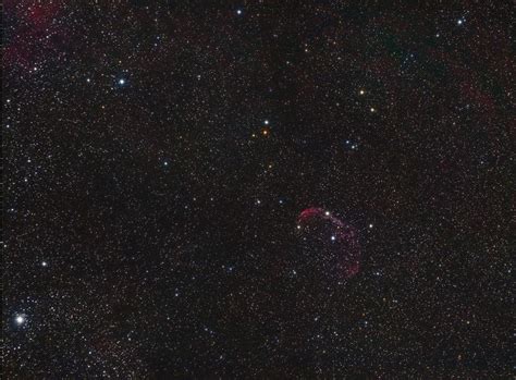 Ngc 6888 The Crescent Nebula Is Located In The Constellation Cygnus